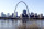 The St. Louis skyline is seen across the Mississippi River from East St. Louis, Ill., Thursday, Feb. 10, 2005. Emergency responders and downtown leaders have asked St. Louis businesses to join a new voluntary network to better communicate in times of crisis. The group, known as the Downtown St. Louis Emergency Preparedness organization, has established a radio network linking businesses directly to St. Louis' police and fire departments. (AP Photo/James A. Finley)