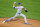 New York Mets' Jacob deGrom pitches during the first inning of a baseball game against the Philadelphia Phillies, Wednesday, Sept. 16, 2020, in Philadelphia. (AP Photo/Matt Slocum)