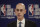 FILE - In this Oct. 8, 2019 file photo, NBA Commissioner Adam Silver speaks at a news conference before an NBA preseason basketball game between the Houston Rockets and the Toronto Raptors in Saitama, near Tokyo. When major corporations have angered Chinese authorities in recent years, the playbook calls for one thing: an apology.  The NBA, with billions at stake, has resisted that for now, though some experts wonder if such a move is inevitable. (AP Photo/Jae C. Hong)