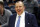 FILE - In this Jan. 4, 2019, file photo, Minnesota Timberwolves head coach Tom Thibodeau smiles in the waning moments as his team defeats the Orlando Magic in an NBA basketball game in Minneapolis. Thibodeau is back in New York as the Knicksâ€™ new coach. The former NBA Coach of the Year was hired Thursday, July 30,2020, returning to the team he helped lead to the NBA Finals as an assistant coach. (AP Photo/Jim Mone, File)
