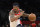 FILE - In this March 8, 2020, file photo, Washington Wizards guard Bradley Beal drives during an NBA basketball game against the Miami Heat in Washington. Wizards leading scorer Bradley Beal won't take part in the restart of the NBA season because of a right rotator cuff injury. (AP Photo/Nick Wass, File)