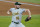 Oakland Athletics relief pitcher Liam Hendriks throws to a Texas Rangers batter during the ninth inning of a baseball game in Arlington, Texas, Wednesday Aug. 26, 2020. (AP Photo/Tony Gutierrez)