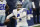 Dallas Cowboys quarterback Dak Prescott (4) warms up before an NFL football game against the New York Giants in Arlington, Texas, Sunday, Oct. 11, 2020. (AP Photo/Ron Jenkins)