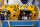 LSU helmets sit on the bench area during the Texas Bowl NCAA football game Tuesday, Dec. 29, 2015, in Houston. LSU won 56-27. (AP Photo/Bob Levey)