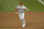 Philadelphia Phillies' Bryce Harper takes a lead during a baseball game against the Washington Nationals, Wednesday, Sept. 23, 2020, in Washington. (AP Photo/Nick Wass)