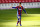 Barcelona's Lionel Messi gestures during the Spanish La Liga soccer match between FC Barcelona and Osasuna at the Camp Nou stadium in Barcelona, Spain, Sunday, Nov. 29, 2020. (AP Photo/Joan Monfort)