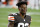 Cleveland Browns wide receiver Rashard Higgins (82) walks over to the sideline during an NFL football game against the Cincinnati Bengals, Thursday, Sept. 17, 2020, in Cleveland. (AP Photo/Kirk Irwin)