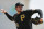 FILE - Pittsburgh Pirates starting pitcher Joe Musgrove plays during a spring training baseball game, Thursday, March 12, 2020, in Bradenton, Fla. Musgrove doesn't like wearing a mask more than any of his Pittsburgh Pirate teammates. Yet the pitcher wore one anyway  during the first day of workouts on Friday, just one way he is trying to lead  a pitching staff searching for an ace with Jameson Taillon and Chris Archer already out for 2020. (AP Photo/Carlos Osorio)
