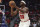 Chicago Bulls forward Noah Vonleh prepares to shoot during the second half of an NBA basketball game against the Detroit Pistons, Friday, March 9, 2018, in Detroit. (AP Photo/Carlos Osorio)