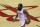 Houston Rockets' James Harden controls the ball during the second quarter of an NBA basketball game against the San Antonia Spurs in Houston, Thursday, Dec. 17, 2020. (Carmen Mandato/Pool Photo via AP)