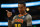 Atlanta Hawks forward John Collins (20) reacts in the second overtime of an NBA basketball game against the New York Knicks on Sunday, Feb. 9, 2020, in Atlanta. (AP Photo/Todd Kirkland)