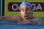 Klete Keller checks his time in the men's 800 meter freestyle during the ConocoPhillips National Championships swim meet in Irvine, Calif., on Wednesday, Aug.3, 2005. Keller won event.  (AP Photo/Chris Carlson)