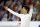 Nathan Chen reacts after finishing his routine during the men's short program at the U.S. Figure Skating Championships, Saturday, Jan. 16, 2021, in Las Vegas. (AP Photo/John Locher)