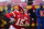 Kansas City Chiefs quarterback Patrick Mahomes looks to pass during the first half of an NFL divisional round football game against the Cleveland Browns, Sunday, Jan. 17, 2021, in Kansas City. (AP Photo/Jeff Roberson)