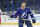 Tampa Bay Lightning center Steven Stamkos (91) before an NHL hockey game against the Chicago Blackhawks Friday, Jan. 15, 2021, in Tampa, Fla. (AP Photo/Chris O'Meara)