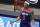 Washington Wizards' Bradley Beal reacts during the fourth quarter of the team's NBA basketball game against the Houston Rockets on Tuesday, Jan. 26, 2021, in Houston. (Carmen Mandato/Pool Photo via AP)
