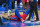 Philadelphia 76ers' Joel Embiid lays on the court during the second half of an NBA basketball game against the Boston Celtics, Friday, Jan. 22, 2021, in Philadelphia. The 76ers won 122-110. (AP Photo/Chris Szagola)