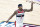 Washington Wizards guard Bradley Beal (3) reacts after a score against the New Orleans Pelicans in the fourth quarter of an NBA basketball game in New Orleans, Wednesday, Jan. 27, 2021. (AP Photo/Derick Hingle)