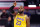 Los Angeles Lakers forward LeBron James plays during the first half of an NBA basketball game, Thursday, Jan. 28, 2021, in Detroit. (AP Photo/Carlos Osorio)