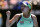 Sofia Kenin of the U.S. reacts during her semifinal match against Australia's Ashleigh Barty at the Australian Open tennis championship in Melbourne, Australia, Thursday, Jan. 30, 2020. (AP Photo/Lee Jin-man)
