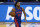 Detroit Pistons guard Derrick Rose (25) against the Golden State Warriors during an NBA basketball game in San Francisco, Saturday, Jan. 30, 2021. (AP Photo/Jeff Chiu)