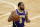 Los Angeles Lakers' Talen Horton-Tucker plays against the Boston Celtics during the first half of an NBA basketball game, Saturday, Jan. 30, 2021, in Boston. (AP Photo/Michael Dwyer)