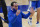 Duke coach Mike Krzyzewski calls to players during the first half of the team's NCAA college basketball game against Pittsburgh, Tuesday, Jan. 19, 2021, in Pittsburgh. (AP Photo/Keith Srakocic)