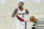 Portland Trail Blazers guard Damian Lillard dribbles against the Oklahoma City Thunder during the first half of an NBA basketball game in Portland, Ore., Monday, Jan. 25, 2021. (AP Photo/Craig Mitchelldyer)