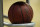 A basketball sits in a rack before an NCAA college basketball game between Drake and Illinois State, Monday, Feb. 1, 2021, in Des Moines, Iowa. (AP Photo/Charlie Neibergall)