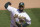 Oakland Athletics' Yusmeiro Petit against the Seattle Mariners during a baseball game in Oakland, Calif., Sunday, Sept. 27, 2020. (AP Photo/Jeff Chiu)