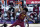 Cleveland Cavaliers center Jarrett Allen (31) dunks against the Phoenix Suns during the first half of an NBA basketball game, Monday, Feb. 8, 2021, in Phoenix. (AP Photo/Matt York)