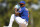 New York Mets pitcher Marcus Stroman warms up prior to a spring training baseball game against the St. Louis Cardinals, Wednesday, March 4, 2020, in Port St. Lucie, Fla. (AP Photo/Julio Cortez)