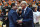 Duke head coach Mike Krzyzewski, left, shakes hands with Syracuse head coach Jim Boeheim before an NCAA college basketball game in Syracuse, N.Y., Saturday, Feb. 1, 2020. (AP Photo/Adrian Kraus)