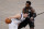 Dallas Mavericks guard Luka Doncic, left, drives against Brooklyn Nets forward Jeff Green during the first half of an NBA basketball game Saturday, Feb. 27, 2021, in New York. (AP Photo/John Minchillo)