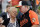 Vi Ripken, left, mother of former Baltimore Orioles great Cal Ripken, Jr., talks with Orioles manager Buck Showalter, right, before a ceremony to unveil Cal's statue before a baseball game against the New York Yankees, Thursday, Sept. 6, 2012, in Baltimore. (AP Photo/Nick Wass)