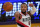 Portland Trail Blazers guard Damian Lillard passes the ball during the second half of an NBA basketball game against the Los Angeles Lakers Friday, Feb. 26, 2021, in Los Angeles. The Lakers won 102-93. (AP Photo/Mark J. Terrill)