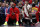 Houston Rockets guard James Harden, left, sits next on the bench next to forward PJ Tucker in the second half of an NBA basketball game against the New Orleans Pelicans in New Orleans, Sunday, Dec. 29, 2019. The Pelicans won 127-112. (AP Photo/Gerald Herbert)