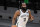 Brooklyn Nets' James Harden runs up the court during the second half of an NBA basketball game against the San Antonio Spurs, Monday, March 1, 2021, in San Antonio. (AP Photo/Darren Abate)