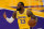 Los Angeles Lakers forward LeBron James dribbles during the first half of an NBA basketball game against the Miami Heat Saturday, Feb. 20, 2021, in Los Angeles. (AP Photo/Mark J. Terrill)