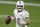 Miami Dolphins quarterback Ryan Fitzpatrick (14) looks to throw a pass against the Las Vegas Raiders during an NFL football game, Saturday, Dec. 26, 2020, in Las Vegas.The Dolphins won the game 26-25. (Jeff Haynes/AP Images for Panini)