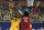 Rutgers center Myles Johnson (15) blocks a Michigan Wolverines forward Isaiah Livers (2) shot in the second half of an NCAA college basketball game in Ann Arbor, Mich., Thursday, Feb. 18, 2021. (AP Photo/Paul Sancya)