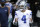 Dallas Cowboys quarterback Dak Prescott reacts in the tunnel before an NFL football game against the Seattle Seahawks, Sunday, Sept. 27, 2020, in Seattle. (AP Photo/John Froschauer)
