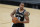 San Antonio Spurs center LaMarcus Aldridge (12) during an NBA basketball game against the Denver Nuggets in San Antonio, Friday, Jan. 29, 2021. (AP Photo/Eric Gay)