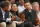 Golden State Warriors point guard Stephen Curry, second from right, sits with his wife Ayesha during the second half of an NCAA college basketball game between Penn State and Pittsburgh, Monday, Nov. 20, 2017, in New York. Curry was in town for a taping of The Tonight Show starring Jimmy Fallon. (AP Photo/Kathy Willens)