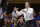Colorado State head coach Niko Medved directs his players during the first half of an NCAA college basketball game against Duke in Durham, N.C., Friday, Nov. 8, 2019. (AP Photo/Gerry Broome)