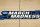 The March Madness logo is shown on the court during the first half of a men's college basketball game in the first round of the NCAA tournament at Bankers Life Fieldhouse in Indianapolis, Saturday, March 20, 2021. (AP Photo/Paul Sancya)