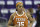 Texas forward Charli Collier (35) runs the court against TCU during the first half of an NCAA college basketball game, Sunday, March 7, 2021, in Fort Worth, Texas. (AP Photo/Ron Jenkins)