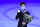 Nathan Chen of the USA stands on the podium after winning the gold medal during the Men Free Skating Program at the Figure Skating World Championships in Stockholm, Sweden, Saturday, March 27, 2021. (AP Photo/Martin Meissner)