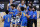 UCLA players celebrate after beating Alabama 88-78 in overtime of a Sweet 16 game in the NCAA men's college basketball tournament at Hinkle Fieldhouse in Indianapolis, Sunday, March 28, 2021. (AP Photo/AJ Mast)