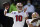 FILE - In this Sunday, Nov. 1, 2020, file photo, San Francisco 49ers quarterback Jimmy Garoppolo passes against the Seattle Seahawks during the first half of an NFL football game in Seattle. The San Francisco 49ers have made a big move to grab their quarterback of the future by trading up with Miami for the No. 3 pick in next month's draft. Drafting a quarterback would likely lead to the end of Jimmy Garoppolo's tenure in San Francisco either in a trade this season or after a year if the Niners opt to keep a veteran to help ease the transition for a rookie QB. (AP Photo/Scott Eklund, File)